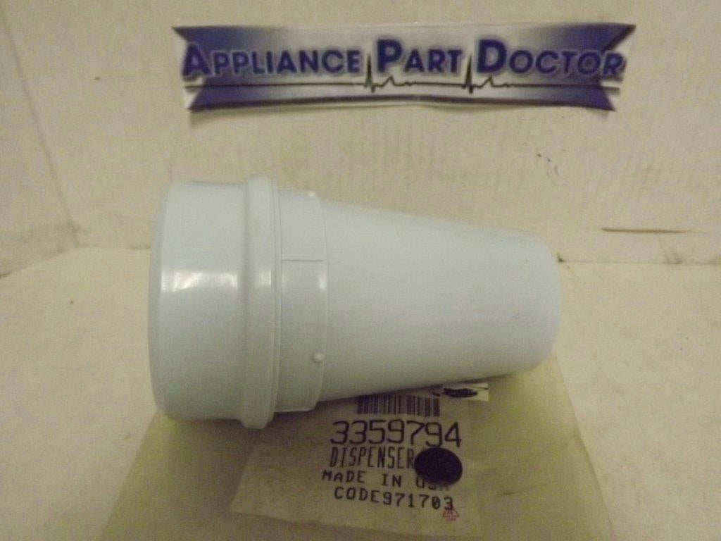 MAYTAG WHIRLPOOL WASHER 3359794 DISPENER NEW MAYTAG WHIRLPOOL WASHER 3359794 DISPENER NEW